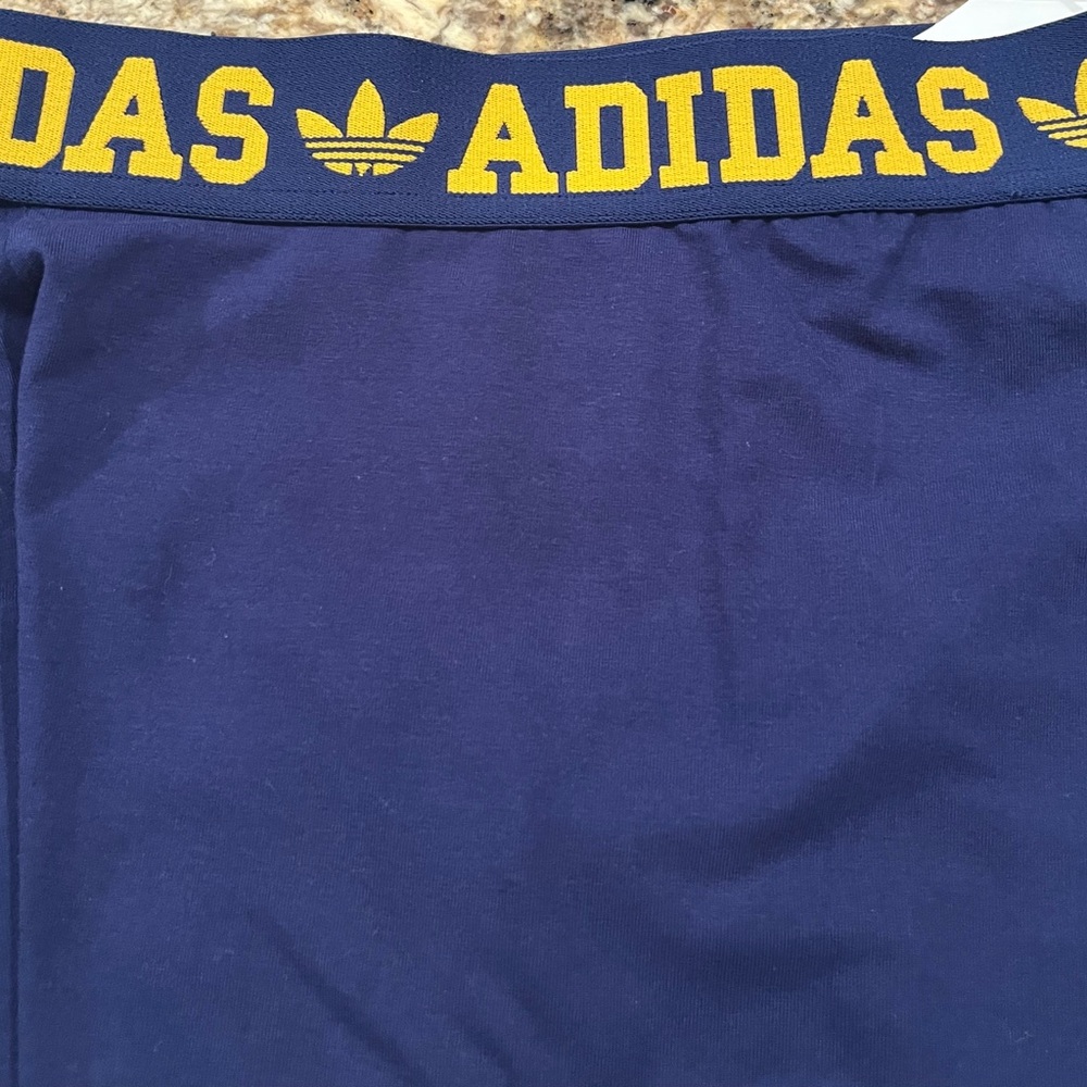 NWT Adidas Women's Logo Waistband Booty Shorts - Picture 9 of 12